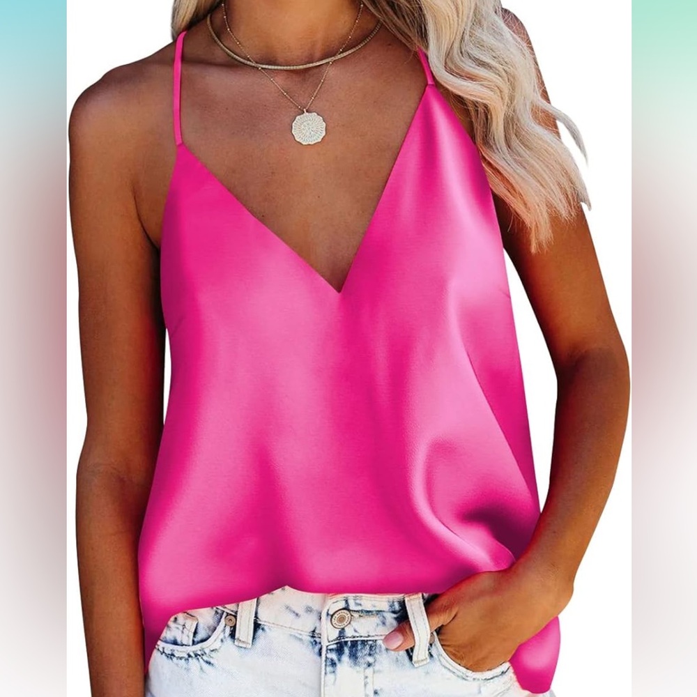 Pink Racerback Tank